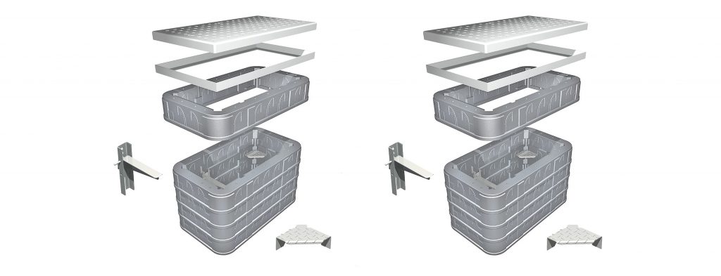 STAKKAbox Quad | Access Chamber Systems | Rouden Pipetek