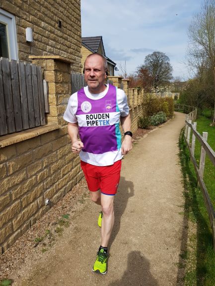 Rouden sponsors Mark Bushell running London Marathon 2019!